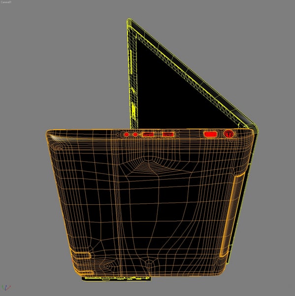 3ds max notebook toshiba qosmio x500 - Notebook TOSHIBA Qosmio X500.MAX... by 3DLocker